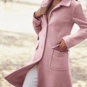 Victoria's secret 0 tall pink pea coat